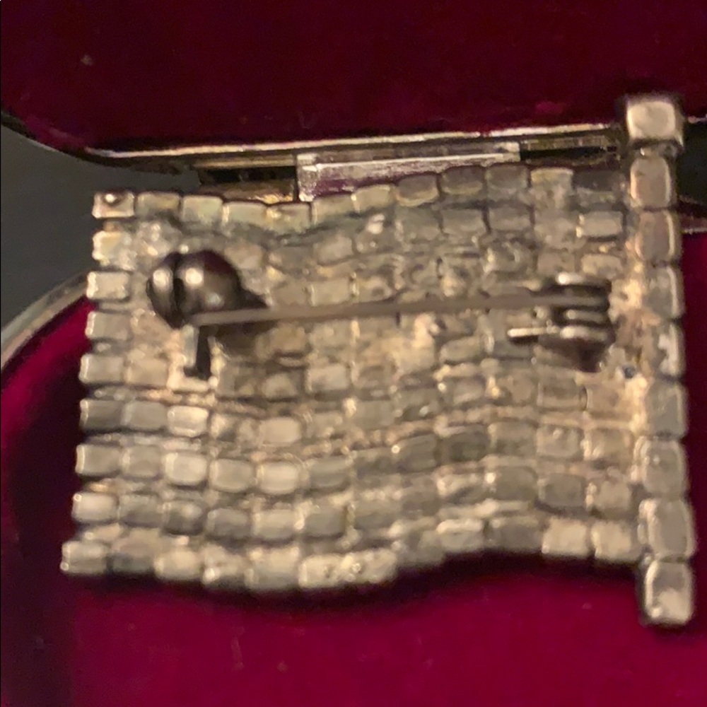 Vintage Rhinestone US Flag - Picture 2 of 4